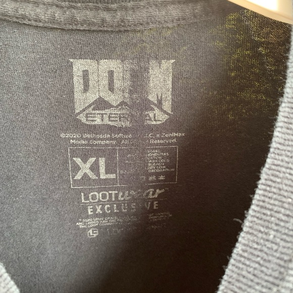 Doom Eternal Game Promo T-shirt Size XL by Bethesda software - Picture 4 of 7